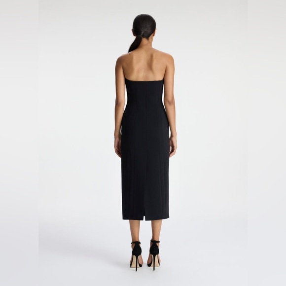 A.L.C. Elizabeth Strapless Midi Dress - Picture 3 of 12